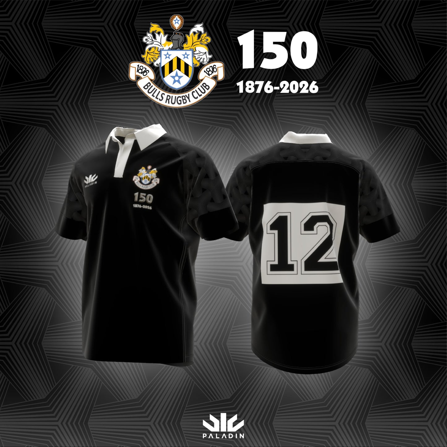Bulls Rugby Replica Jersey 150th Edition - Mens